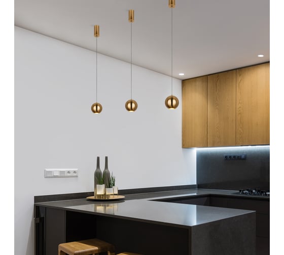 Подвесной светильник Elektrostandard 50215 1 LED бронза a055674