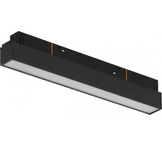 Трековый магнитный светодиодный светильник iLEDEX VISION48/22 4822-001-L300-12W-110DG-3000K-BK 1