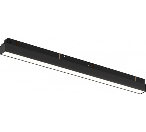 Трековый магнитный светодиодный светильник iLEDEX VISION48/22 4822-001-L600-24W-110DG-4000K-BK 1