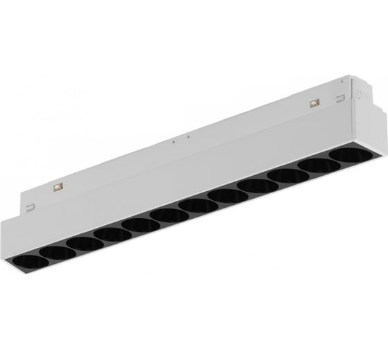 Трековый магнитный светодиодный светильник iLEDEX VISION48/22 4822-002-L235-12W-38DG-3000K-WH 1