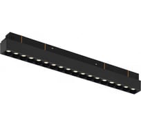 Трековый магнитный светодиодный светильник iLEDEX VISION48/22 4822-002-L350-18W-38DG-3000K-BK