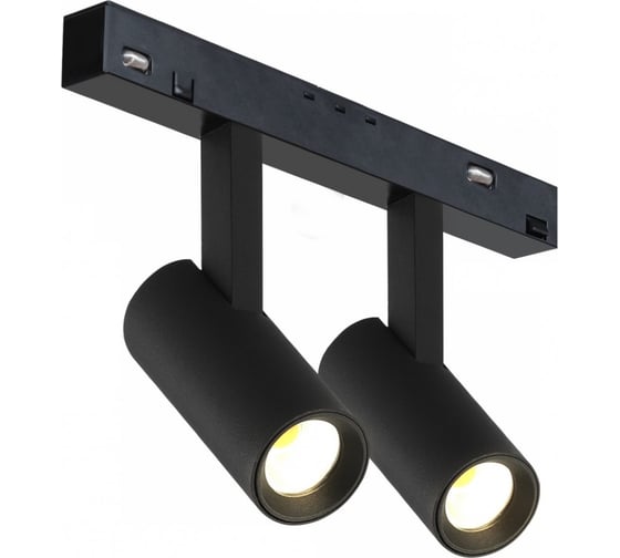Трековый магнитный светодиодный светильник iLEDEX VISION48/22 4822-005-D34-16W-40DG-4000K-BK
