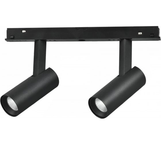 Трековый магнитный светодиодный светильник iLEDEX VISION48/22 4822-005-D34-16W-40DG-4000K-BK