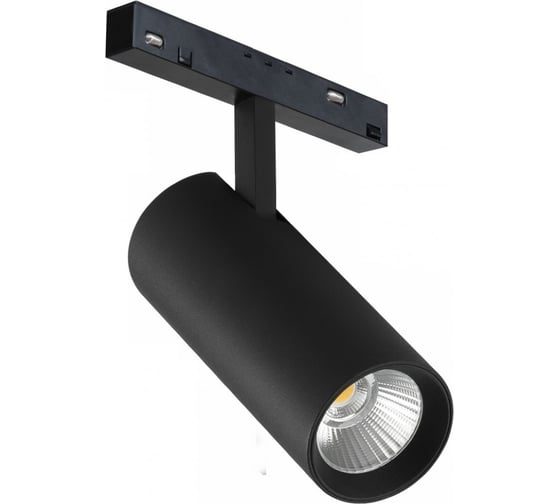 Трековый магнитный светодиодный светильник iLEDEX VISION48/22 4822-007-D75-30W-38DG-4000K-BK