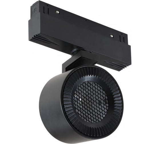 Трековый магнитный светодиодный светильник iLEDEX VISION48/22 4822-010-D82-12W-38DG-4000K BK (WALL WASHER)