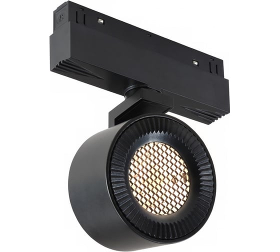 Трековый магнитный светодиодный светильник iLEDEX VISION48/22 4822-010-D82-12W-38DG-4000K BK (WALL WASHER)