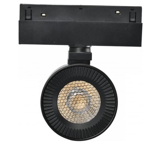 Трековый магнитный светодиодный светильник iLEDEX VISION48/22 4822-010-D82-12W-38DG-4000K BK (WALL WASHER)