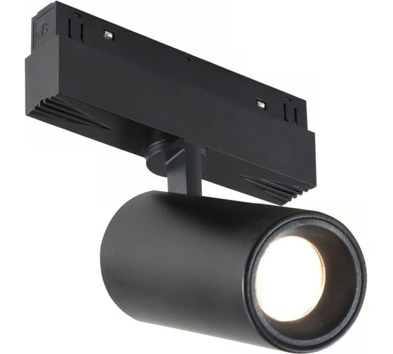 Трековый магнитный светодиодный светильник iLEDEX VISION48/22 4822-011-D65-18W-38DG-3000K-BK
