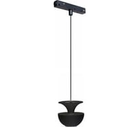 Трековый магнитный светодиодный светильник iLEDEX VISION48/22 4822-012-D80-6W-38DG-3000K-BK