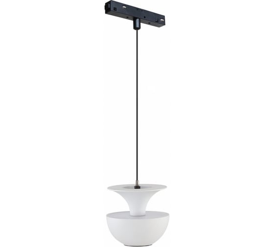 Трековый магнитный светодиодный светильник iLEDEX VISION48/22 4822-012-D80-6W-38DG-3000K-WH