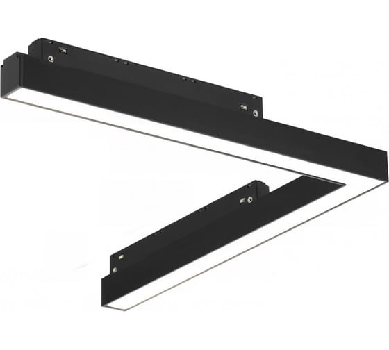 Трековый магнитный светодиодный светильник iLEDEX VISION48/22 4822-013-L320-16W-110DG-4000K-BK