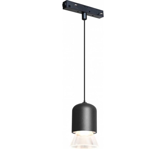 Трековый магнитный светодиодный светильник iLEDEX VISION48/22 4822-015-D72-8W-38DG-4000K-BK