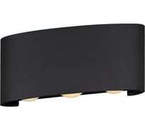 Светодиодный архитектурный светильник duwi Nuovo LED 6W, 3000K, линза, IP54, черный, литой, металл, 24360 1