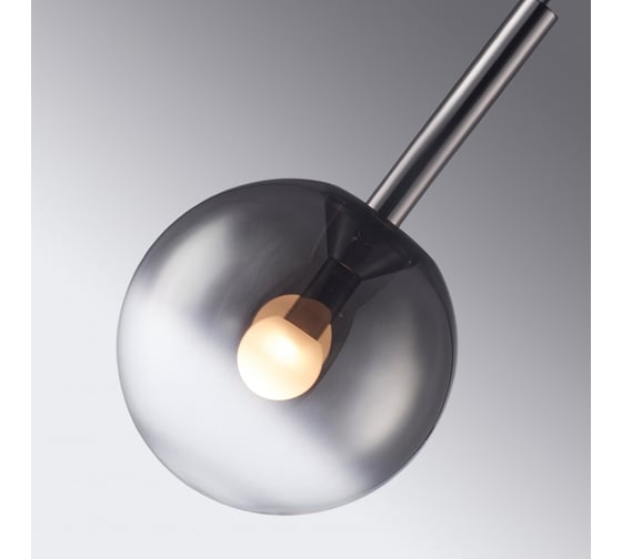 Подвесной светодиодный светильник iLEDEX Aura 8615P-1M BK-SM