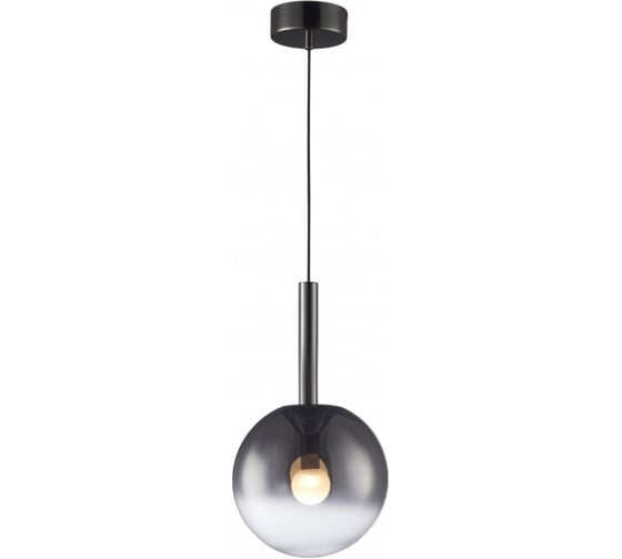 Подвесной светодиодный светильник iLEDEX Aura 8615P-1L BK-SM