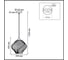Подвес LUMION E27 1*60W TIDE 8288/1A 8