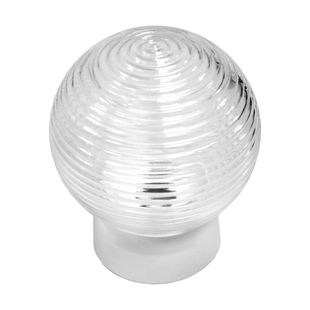 Светильник SVET НБП 01-60-004 У3, прямое белое, со стеклом - шар SV0103 ...