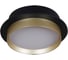Встраиваемый светильник Reluce 53005-9.0-001RLD GX53 BK+GD 1
