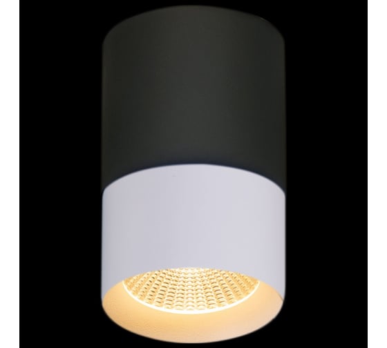 Точечный накладной светодиодный светильник Reluce 30415-9.5-001RT LED15W BK 1