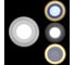 Встраиваемый светодиодный светильник Reluce 70503-9.0-001TM LED3+2W WH/DL+WL (6500K+3000K) 1