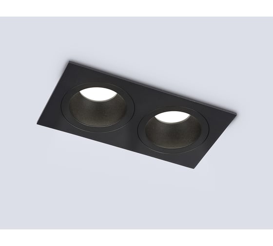 Светильник встраиваемый AMBRELLA LIGHT 2 BK/BK черный/черный GU5.3/2 178*93*50 TN102832