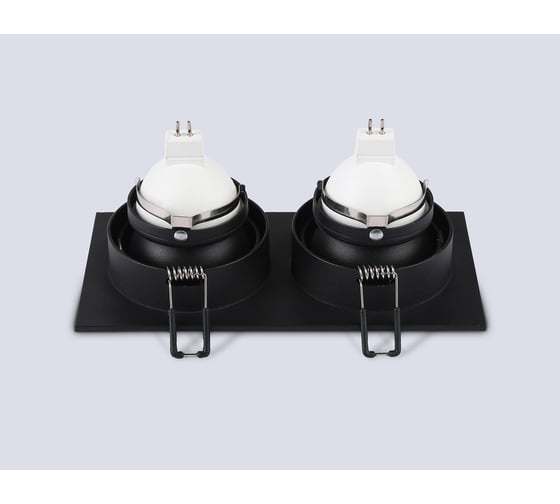 Светильник встраиваемый AMBRELLA LIGHT 2 BK/BK черный/черный GU5.3/2 178*93*50 TN102832