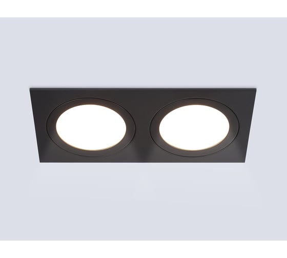 Светильник встраиваемый AMBRELLA LIGHT 2 BK черный GX53/2 max 15W 215*110*39 TN51827