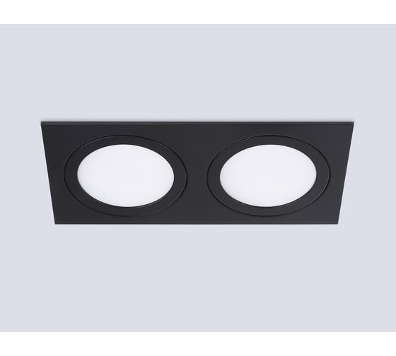 Светильник встраиваемый AMBRELLA LIGHT 2 BK черный GX53/2 max 15W 215*110*39 TN51827