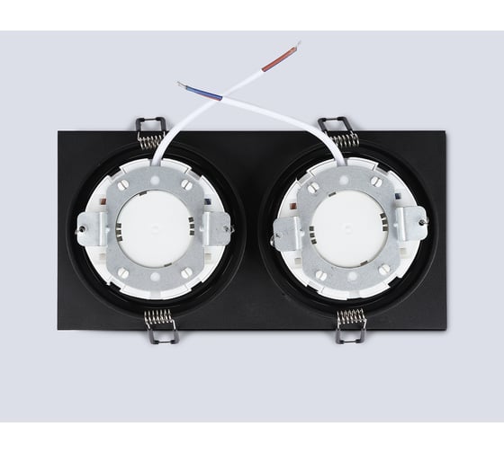 Светильник встраиваемый AMBRELLA LIGHT 2 BK черный GX53/2 max 15W 215*110*39 TN51827