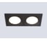 Светильник встраиваемый AMBRELLA LIGHT 2 BK черный IP44 GX53/2 max 15W 215*110*24 TN6615 2