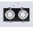 Светильник встраиваемый AMBRELLA LIGHT 2 BK черный IP44 GX53/2 max 15W 215*110*24 TN6615 6