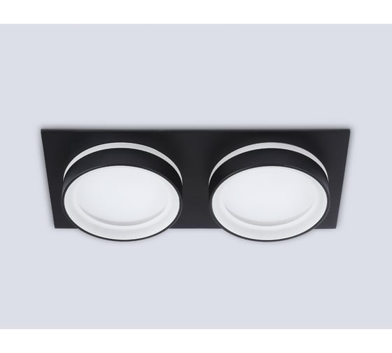 Светильник встраиваемый AMBRELLA LIGHT 2 BK черный IP44 GX53/2 max 15W 210*105*45 TN6712