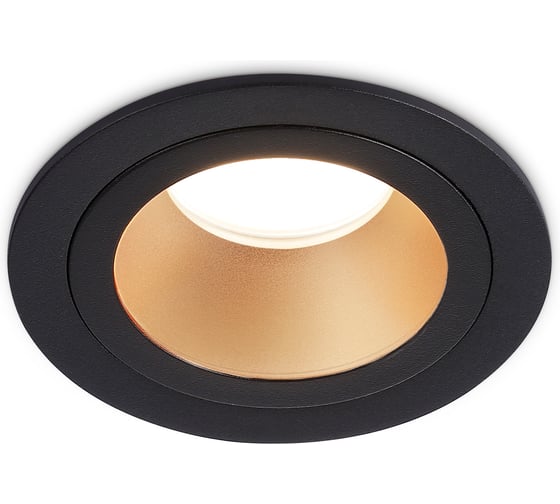 Светильник встраиваемый AMBRELLA LIGHT BK/GD черный/золото GU5.3 D92*50 TN102825