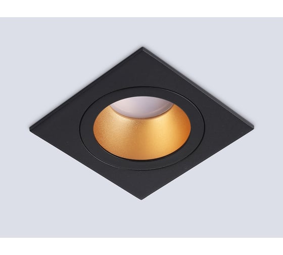 Светильник встраиваемый AMBRELLA LIGHT BK/GD черный/золото GU5.3 92*92*50 TN102829