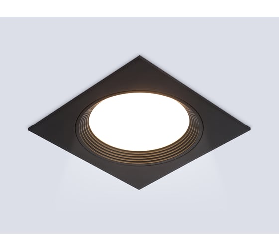 Светильник встраиваемый AMBRELLA LIGHT BK черный GX53 max 15W 110*110*23 TN51804