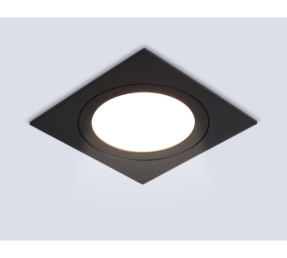 Светильник встраиваемый AMBRELLA LIGHT BK черный GX53 max 15W 110*110*39 TN51825
