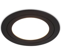 Светильник встраиваемый AMBRELLA LIGHT BK черный IP44 GX53 max 15W D110*23 TN6604