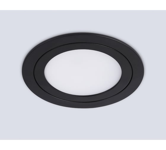 Светильник встраиваемый AMBRELLA LIGHT BK черный IP44 GX53 max 15W D110*23 TN6604