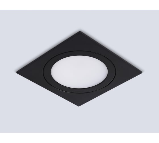 Светильник встраиваемый AMBRELLA LIGHT BK черный IP44 GX53 max 15W 110*110*23 TN6609