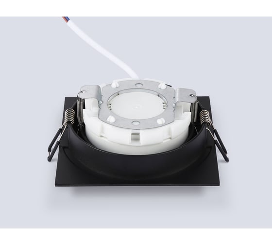 Светильник встраиваемый AMBRELLA LIGHT BK черный IP44 GX53 max 15W 110*110*23 TN6609