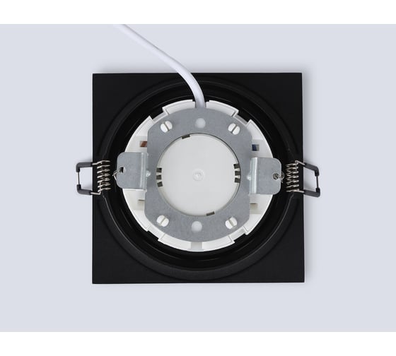 Светильник встраиваемый AMBRELLA LIGHT BK черный IP44 GX53 max 15W 110*110*23 TN6609