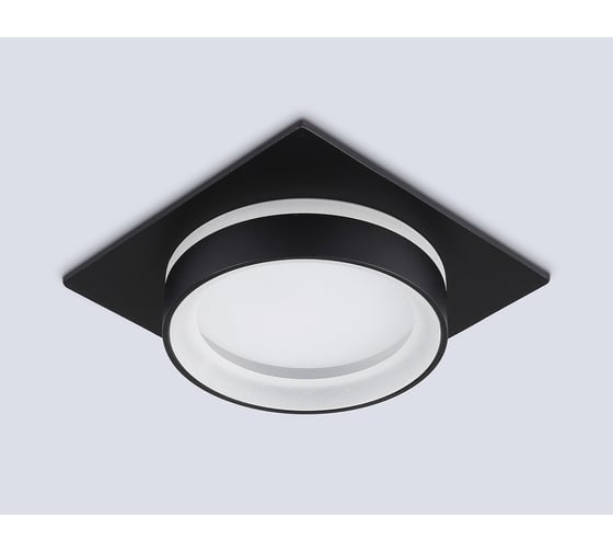 Светильник встраиваемый AMBRELLA LIGHT BK черный IP44 GX53 max 15W 105*105*45 TN6710