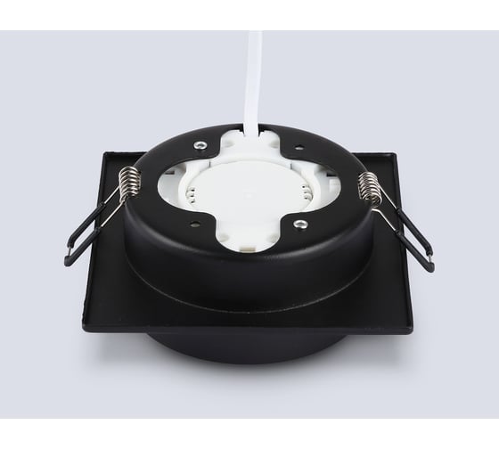 Светильник встраиваемый AMBRELLA LIGHT BK черный IP44 GX53 max 15W 105*105*45 TN6710