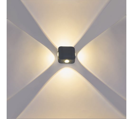 Уличный настенный светодиодный светильник Reluce 86007-9.2-004TL LED4*3W GY