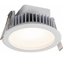 Встраиваемый светильник MAKSILED 12Вт, 220В, 950лм, монтаж.отв. 93мм, 3000К, диммируемый ML-IN-K12W-WW