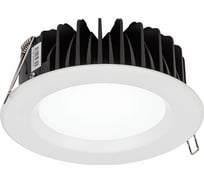 Встраиваемый светильник MAKSILED 16Вт, 220В, 1100лм, монтаж.отв. 130мм, 6000К, диммируемый ML-IN-K16W-CW