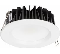 Встраиваемый светильник MAKSILED 16Вт, 220В, 1100лм, монтаж.отв. 130мм, 3000К, диммируемый ML-IN-K16W-WW