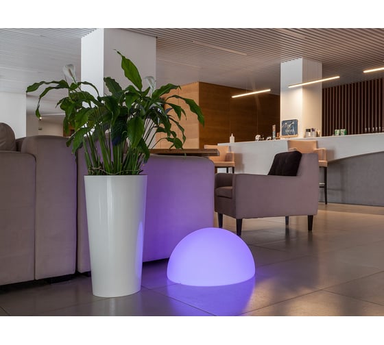 Напольный светильник m3light SEMISPHERE E27 50см IP65 RGBW set 20362540