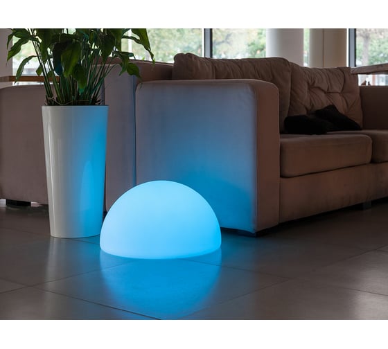 Напольный светильник m3light SEMISPHERE E27 80см IP65 RGBW set 21362540