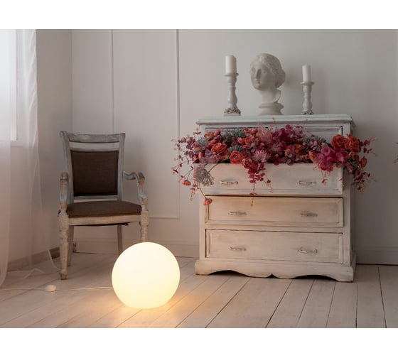 Напольный светильник m3light SPHERE E27 50см IP65 4000K 10362000